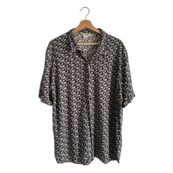 Eleven paris printed button down - Picture 1 of 5